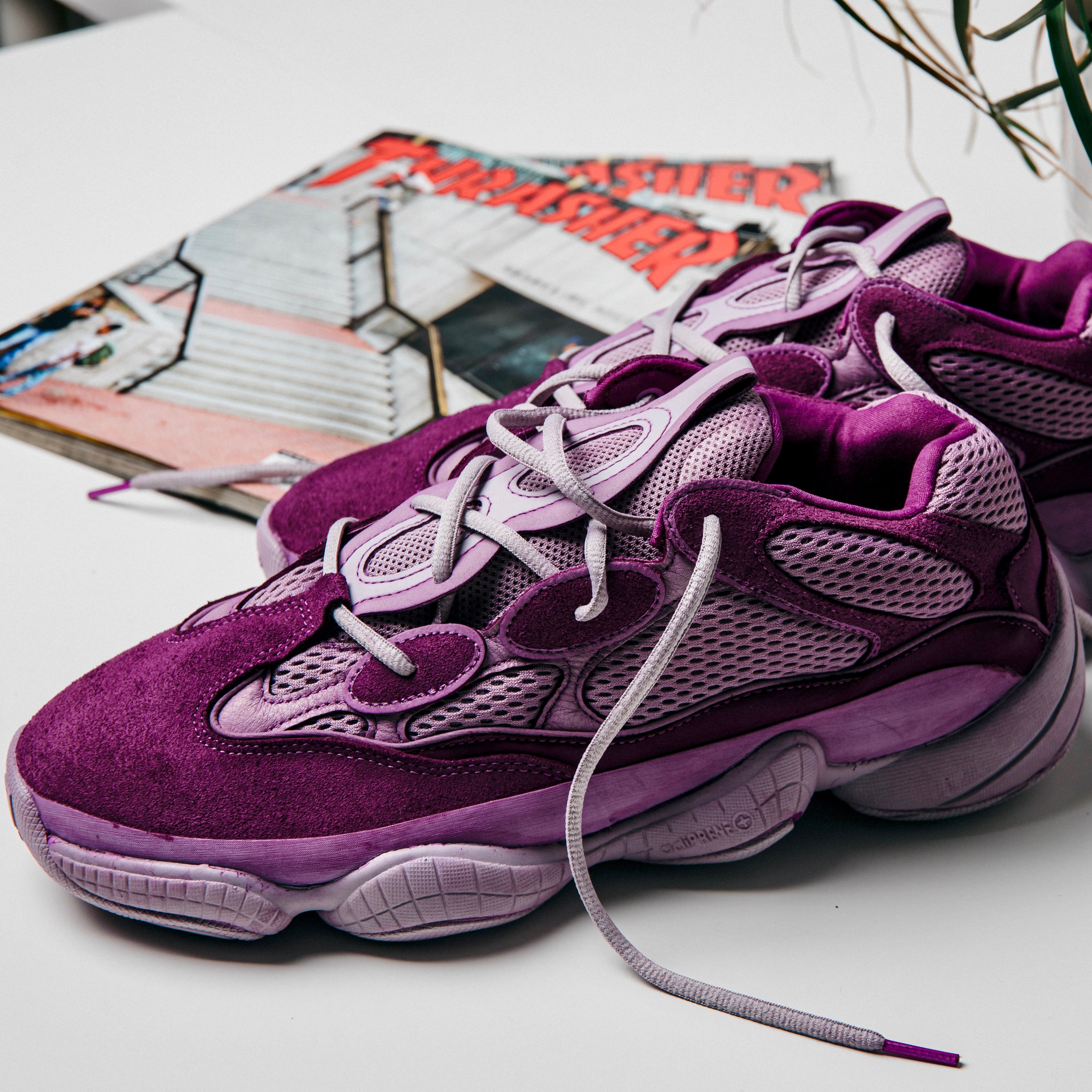 Purple 500 yeezy sales